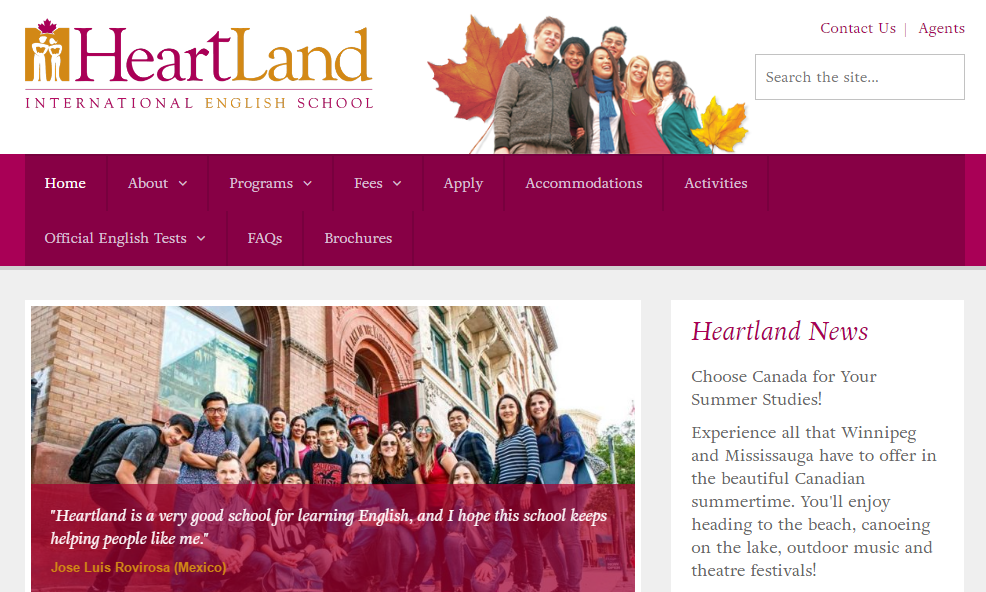 Heartland language school recruitment