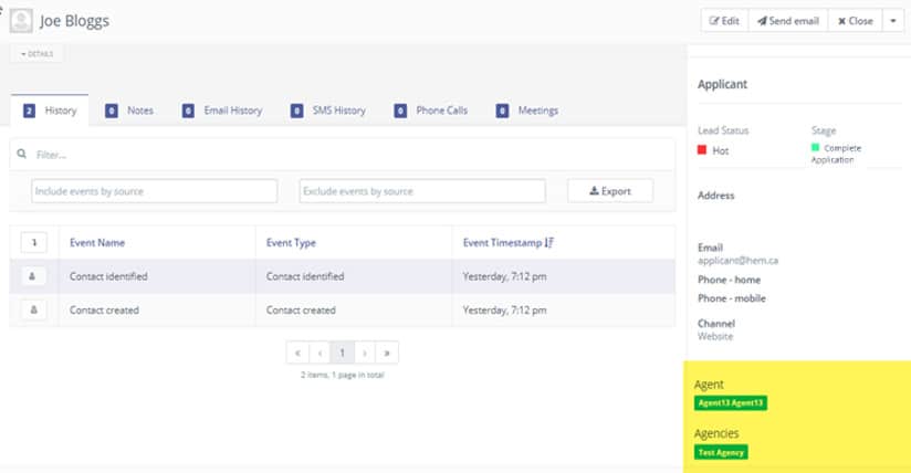 crm and marketing automation application for schools