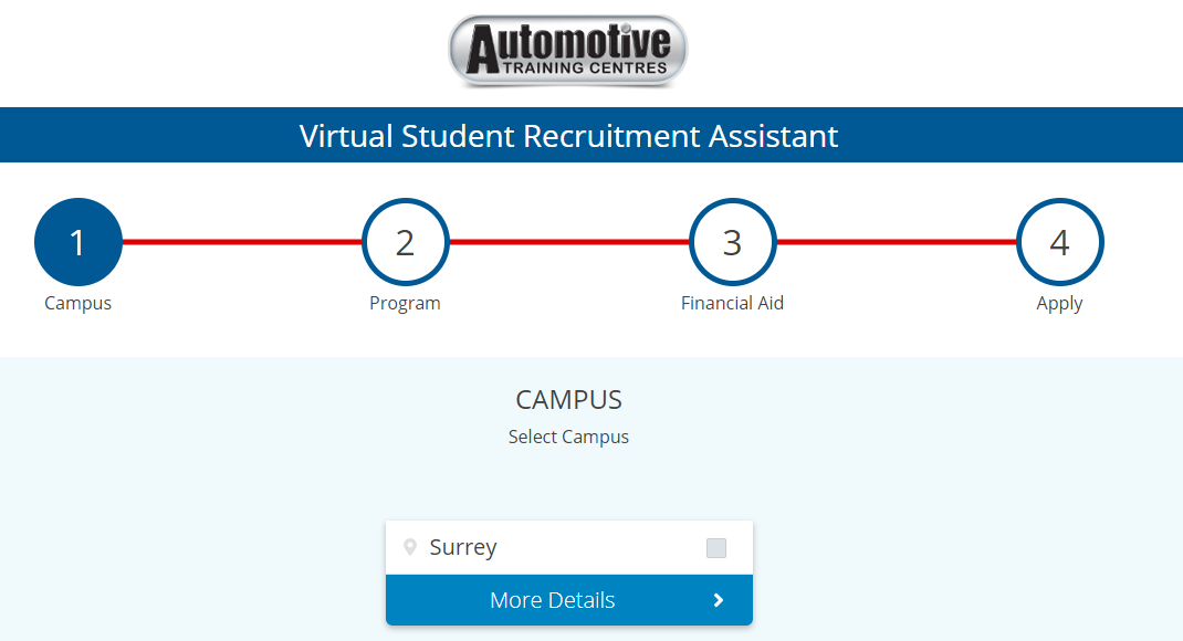 virtual admissions assistant