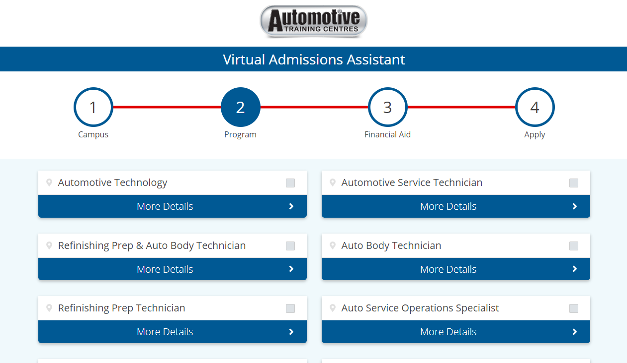 virtual admissions assistant