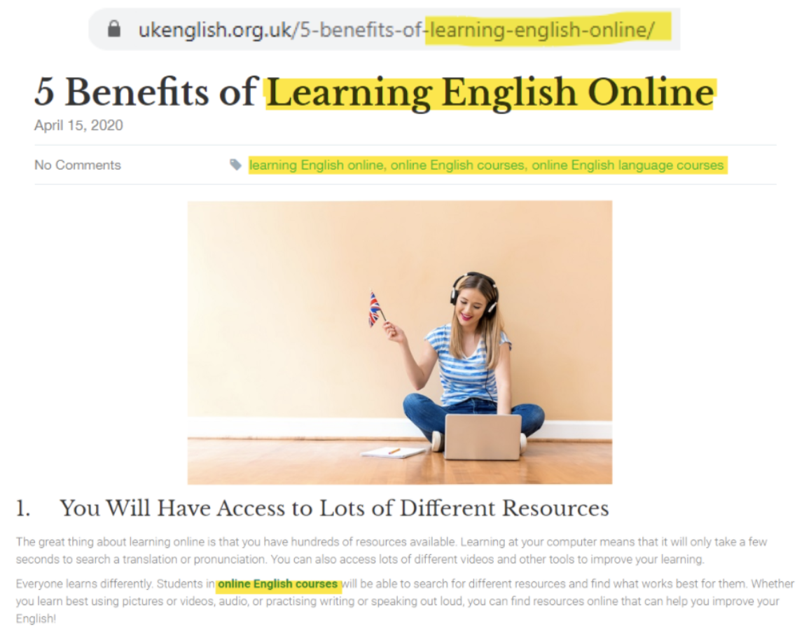 promoting online courses