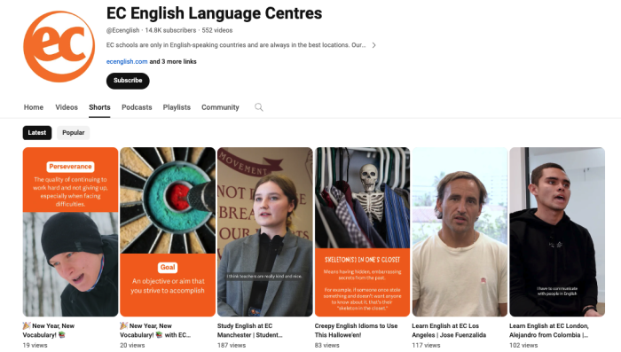 EC English Language Centres